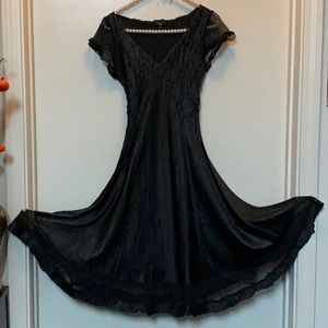 Komarov Black Dress
